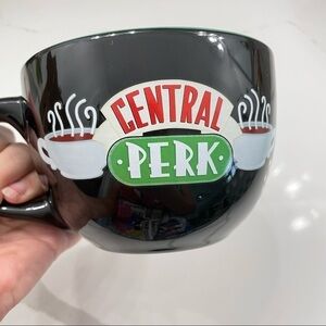 Silver Buffalo Central Perk Logo Friends Series Big Coffee/Soup Ceramic Mug‌‌‌‍‍